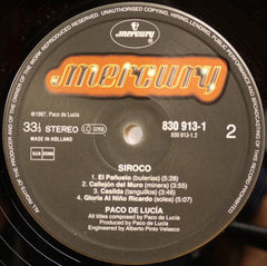 Paco De LucÃa - Siroco (Vinyl)