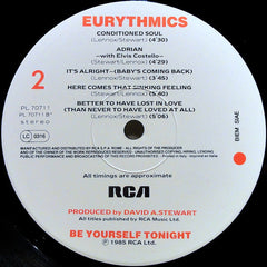 Eurythmics - Be Yourself Tonight (Vinyl)