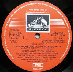 Jagjit & Chitra Singh - Ecstasies (Vinyl)