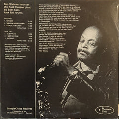 Ben Webster - My Man - Live At Montmartre 1973 (Vinyl)