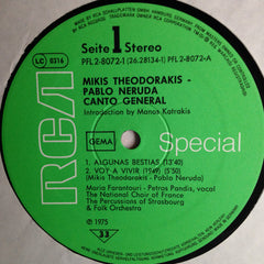 Mikis Theodorakis - Pablo Neruda - Canto General (Vinyl) (2)