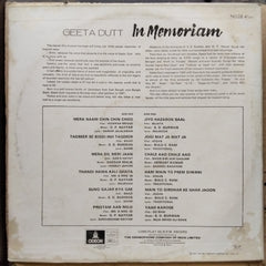 Geeta Dutt  - In Memoriam (Vinyl)