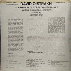 Tchaikovsky*, David Oistrakh*, National Philharmonic Orchestra*, Alexander Gauk - Tchaikovsky - Violin Concerto In D (Vinyl)