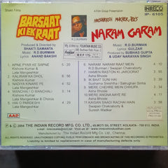 R D Burman - Barsaat Ki Ek Raat + Naram Garam (CD)