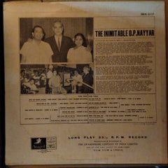 O. P. Nayyar  - The Inimitable O.P.Nayyar (Vinyl)