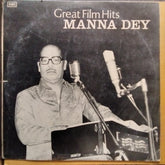 Manna Dey - Great Film Hits (Vinyl)