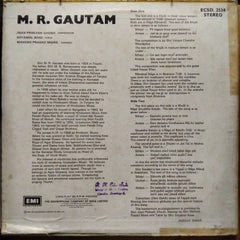 Dr. M. R. Gautam - Khyal : Raga Ramkali (Vinyl)