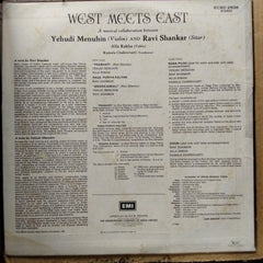Yehudi Menuhin And Ravi Shankar - West Meets East (Vinyl)