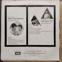 Madan Mohan, Raja Mehdi Ali Khan - Aap Ki Parchhaiyan / Woh Kaun Thi ? (Vinyl)