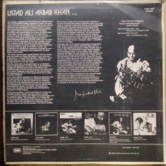 Ustad Ali Akbar Khan - Raga Suha-Todi & Raga Chhayanat (Vinyl)