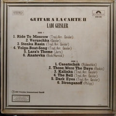 Ladi Geisler - Guitar Ala Carte (Vinyl)