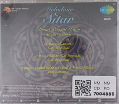 Ustad Vilayat Khan - Melodious Sitar (CD)