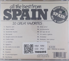 Various - All the Best from Spain (CD)