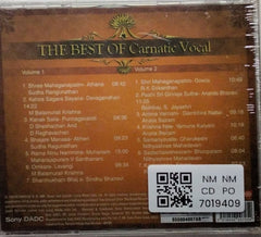 Maharajapuram V Santhanam, R K Srikantan, M Balamuralikrishna, Bombay S Jayashri, Aruna Sairam, Sudha Raghunathan, Nithyasree Mahadevan - The Best of Carnatic Vocal (CD) (2)