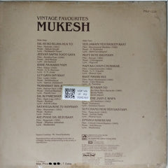 Mukesh - Vintage Favourites (Vinyl)