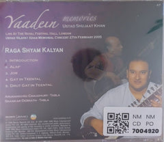 Ustad Shujaat Khan - Yaadein Memories (CD)