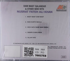 Nusrat Fateh Ali Khan - Dam Mast Qalandar & Other New Hits (CD)
