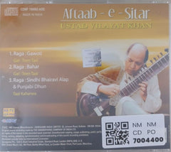 Ustad Vilayat Khan - Aftaab - e - Sitar (CD)