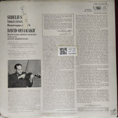 David Oistrakh, Moscow Radio Symphony Orchestra - Sibelius Violin Concerto (Vinyl)