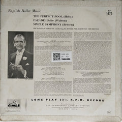 Sir Malcolm Sargent, Royal Philharmonic Orchestra - English Ballet Music (Vinyl)