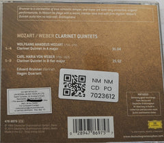 Eduard Brunner, Hagen Quartett - Mozart / Weber Clarinet Quintets (CD)
