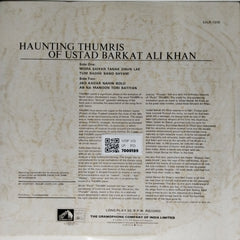 Ustad Barkat Ali Khan - Haunting Thumris of Ustad Barkat Ali Khan (Vinyl)