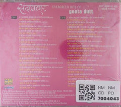 Geeta Dutt - Evergreen Hits of Geeta Dutt (CD) (2)