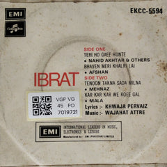 Wajahat Attre - Ibrat (45-RPM)