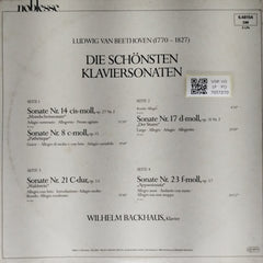 Ludwig van Beethoven, Wilhelm Backhaus - Die Schönsten Klaviersonaten (Vinyl) (2)
