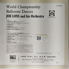 Joe Loss - World Championship Ballroom Dances (Vinyl)