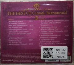 Various - The Best of Carnatic Instrumental (CD) (2)