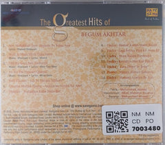 Begum Akhtar - The Greatest Hits of Begum Akhtar (CD)