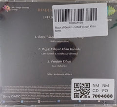 Ustad Vilayat Khan - Musical Genius (CD)