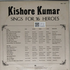 Kishore Kumar - Sings for 16 Heroes (Vinyl)