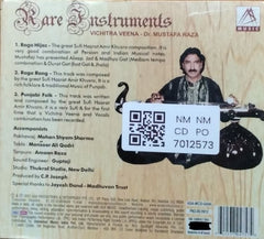 Dr. Mustafa Raza - Rare Instruments: Vichitra Veena (CD)