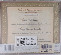 Ustad Nasir Ahmed - Mandolin (CD)
