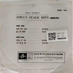 Asha Bhosle - Asha's Stage Hits (45-RPM)