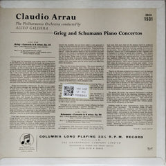 Claudio Arrau, Philharmonia Orchestra, Alceo Galliera - Grieg & Schumann Piano Concertos (Vinyl)
