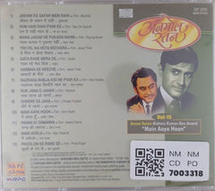 Kishore Kumar, Dev Anand - Anmol Ratan Vol-15 'Main Aaya Hoon' (CD)