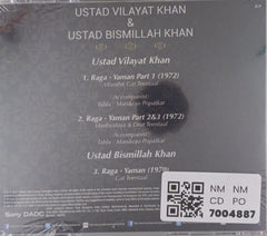 Ustad Vilayat Khan, Ustad Bismillah Khan - A Rare Treat (CD)