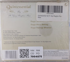 Pt. Vijay Raghav Rao - Quintessential (CD)