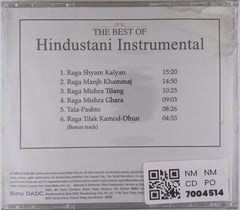 Alla Rakha and Zakir Hussain, Ravi Shankar, Hari Prasad Chaurasia, Sultan Khan, Amjad Ali Khan - The Best of Hindustani Instrumental (CD)