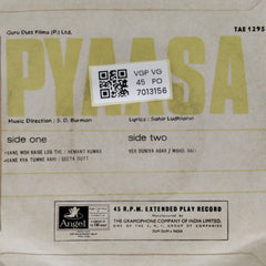 S. D. Burman - Pyaasa (45-RPM)