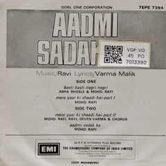 Ravi - Aadmi Sadak Ka (45-RPM)