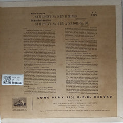 Guido Cantelli - Symphony No. 8 in B Minor "Unfinished" / Symphony No. 4 in A Major "Italian" (Vinyl)