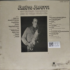 Fausto Papetti - Fausto Papetti and his Magic Saxophone play 20 Magic World Hits (Vinyl)