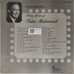 Talat Mahmood - Romantically Yours... Thirty Years of Talat Mahmood (Vinyl)