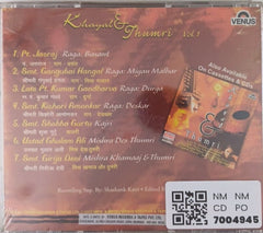Pt Jasraj, Smt Gangubai Hangal, Late Pt Kumar Gandharva, Smt Kishori Amonkar, Smt Shobha Gurtu, Ustad Ghulam Ali, Smt Girija Devi - Khayal & Thumri Vol. 1 (CD)