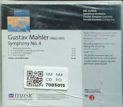 BBC Scottish Symphony Orchestra - Mahler Symphony No. 4 (CD)