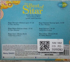 Pandit Ravi Shankar, Ustad Vilayat Khan, Pandit Nikhil Banerjee - The Best of Sitar (CD)